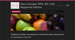 Desktop Screenshot of mariakennedyrd.com