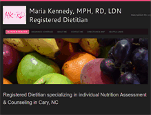 Tablet Screenshot of mariakennedyrd.com